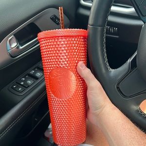 Brand New
2022
1 Starbucks Orange Studded Tumbler
Halloween 
Super Cute
Venti